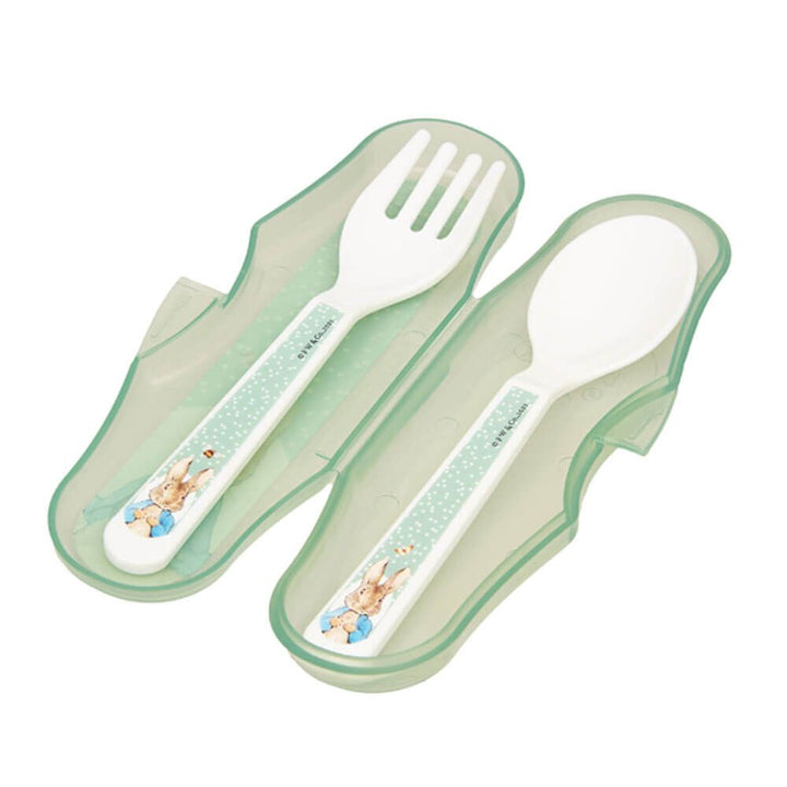 Jasnor Beatrix Potter Fork & Spoon Travel Cutlery Set Lifestyle | Merchants Homewares