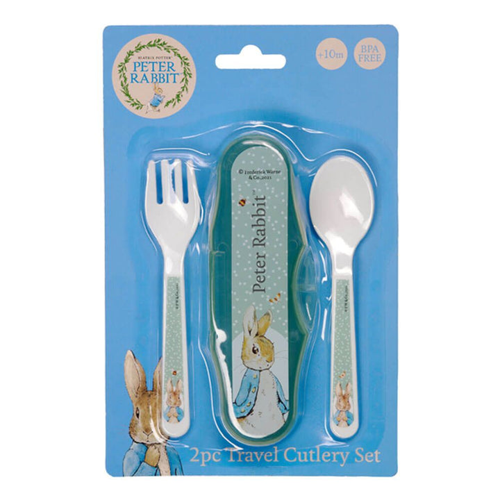 Jasnor Beatrix Potter Fork & Spoon Travel Cutlery Set | Merchants Homewares