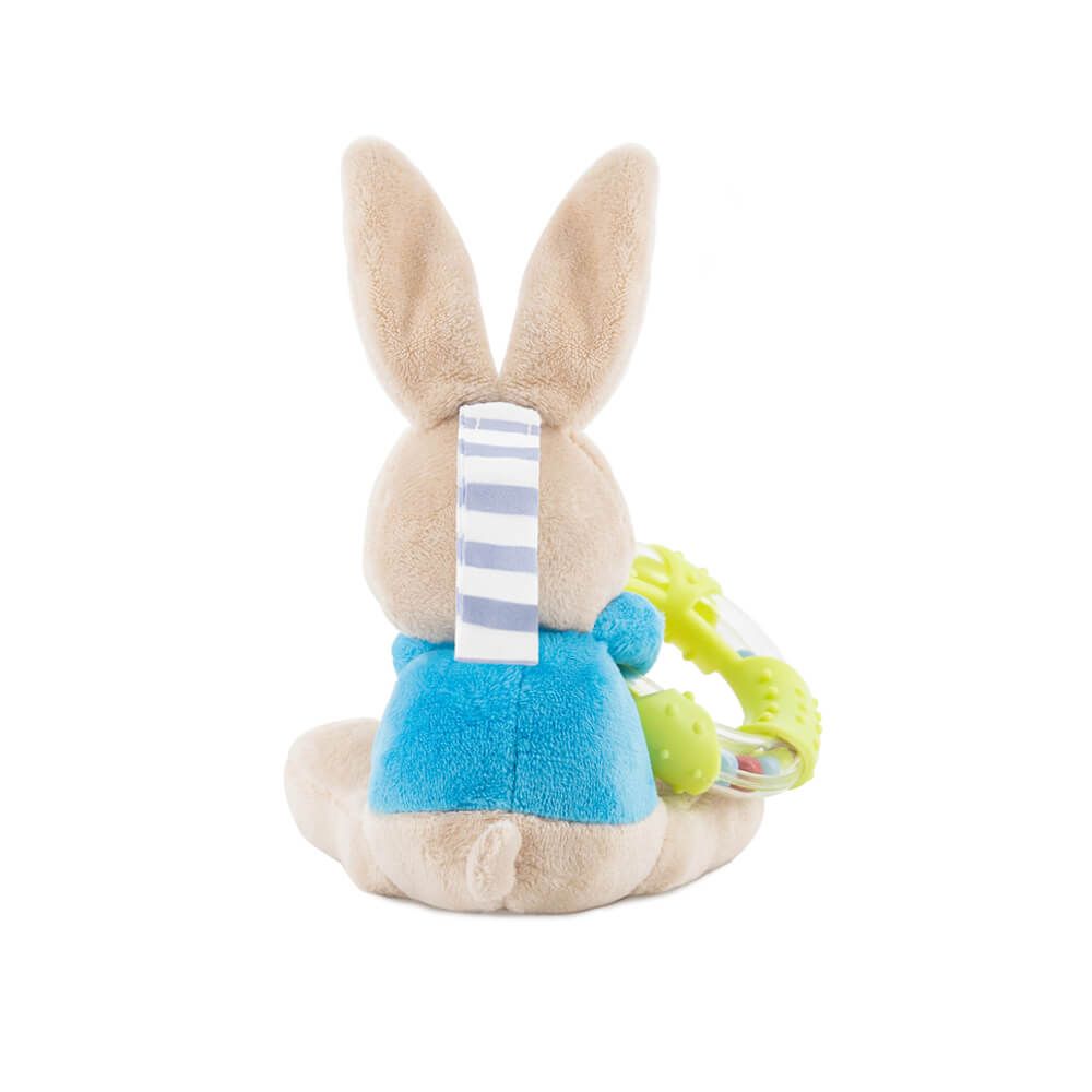 Jasnor Peter Rabbit Teether Ring Rattle Lifestyle | Merchants Homewares