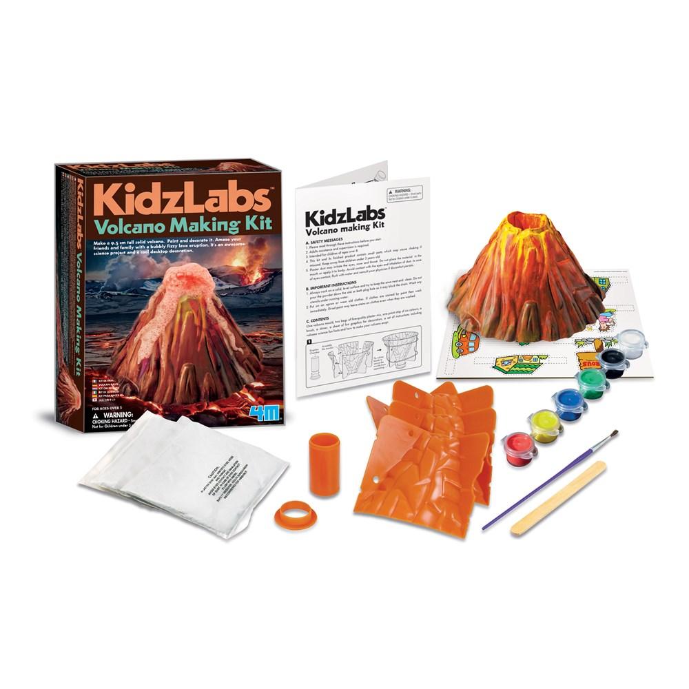 Kidzlabs Volcano Making KIt Contents | Merchants Homewares