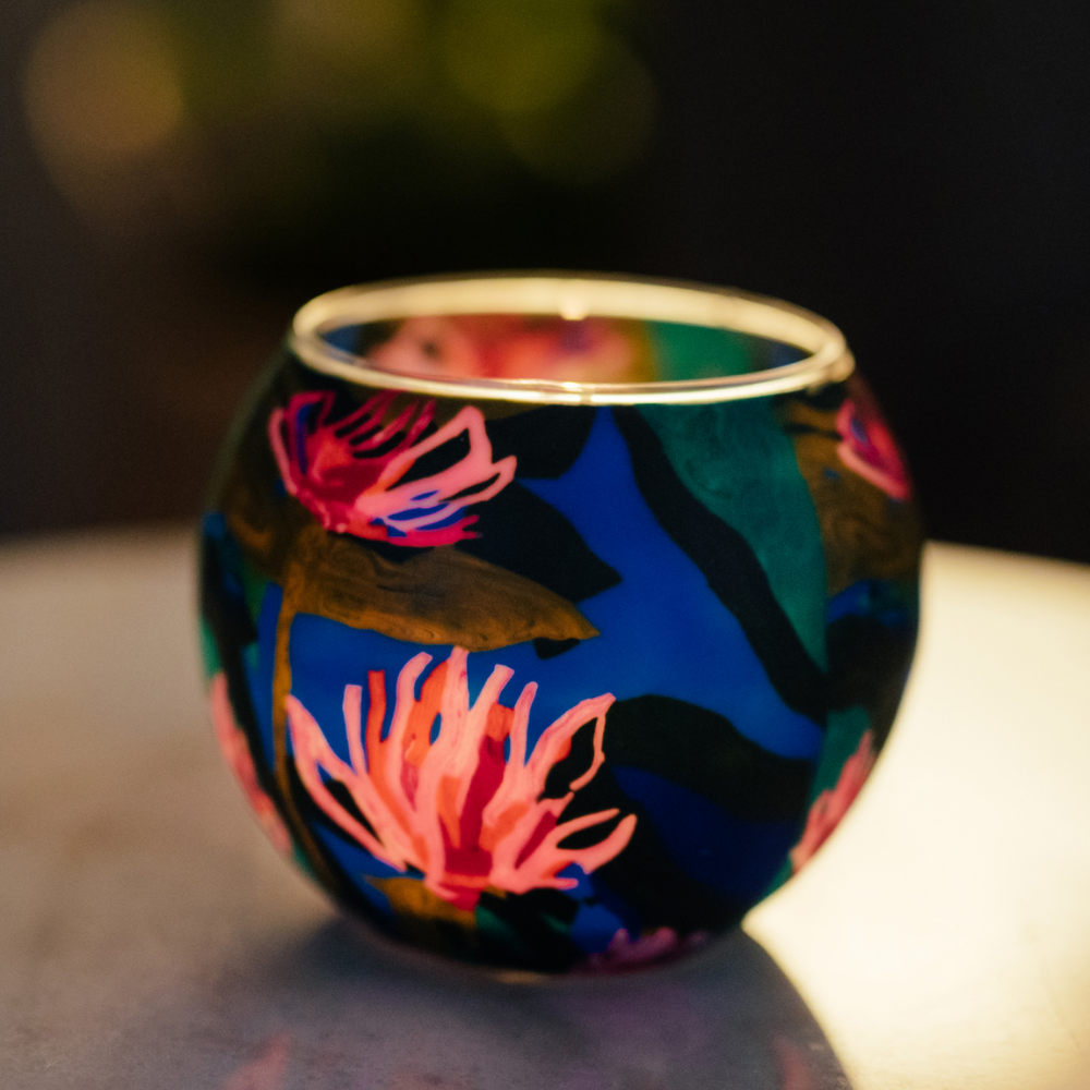 Koh Living Tea Light Candle Holder Lily lifestyle | Merchants Homewares