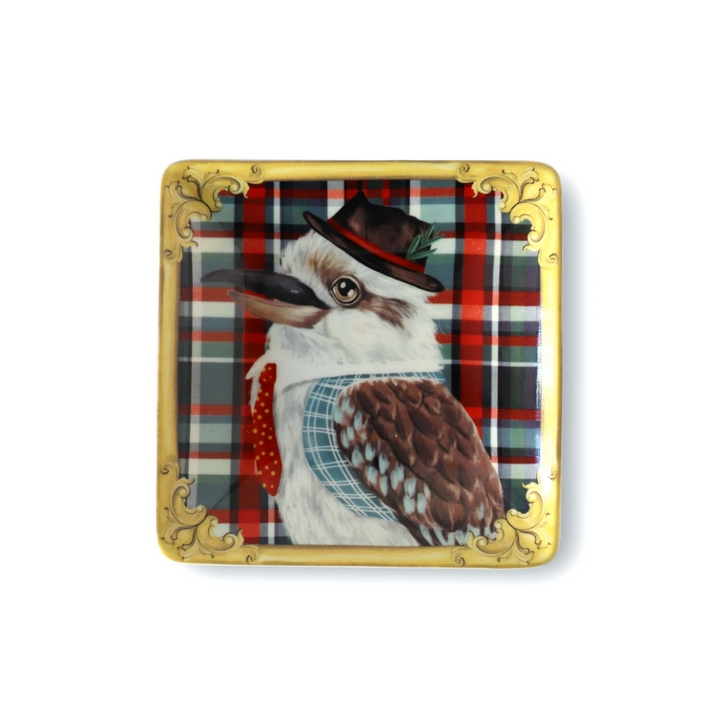 La La Land Trinket Tray Good Times Kookaburra | Merchants Homewares