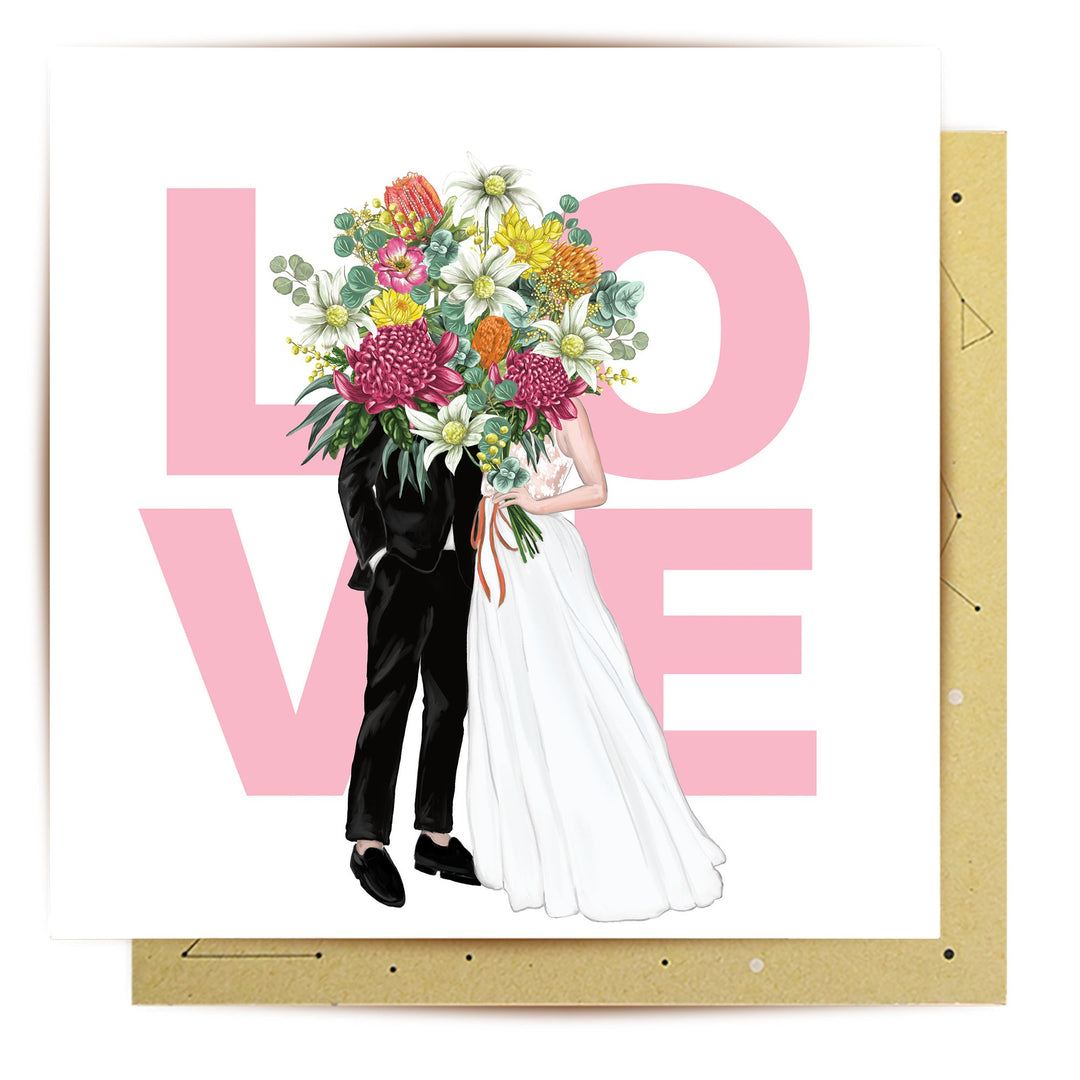 La La Land Wedding Love Mini Card | Merchant Homewares