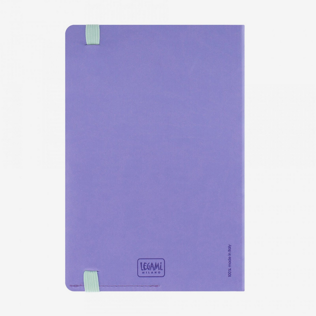 Legami My Notebook Medium Lined Lilac Back | Merchants Homewares