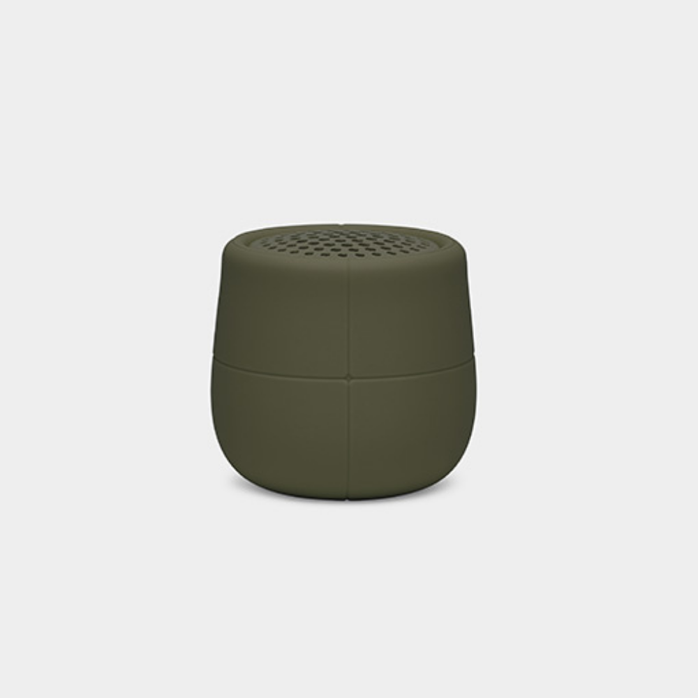 Lexon MINO X Water Resistant Bluetooth Speaker Khaki | Merchants Homewares