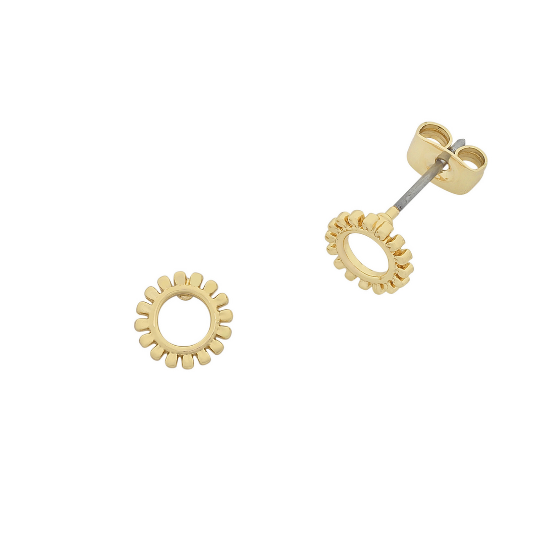 Liberte Petite Daisy Gold Earrings | Merchants Homewares