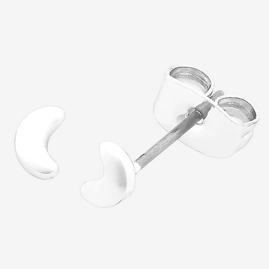 Liberté | Petite Luna Silver Earrings | Merchant Homewares