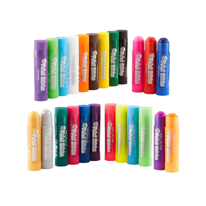 Little Brian Paint Sticks 24 Pack Assorted Colours | Merchants Homewares