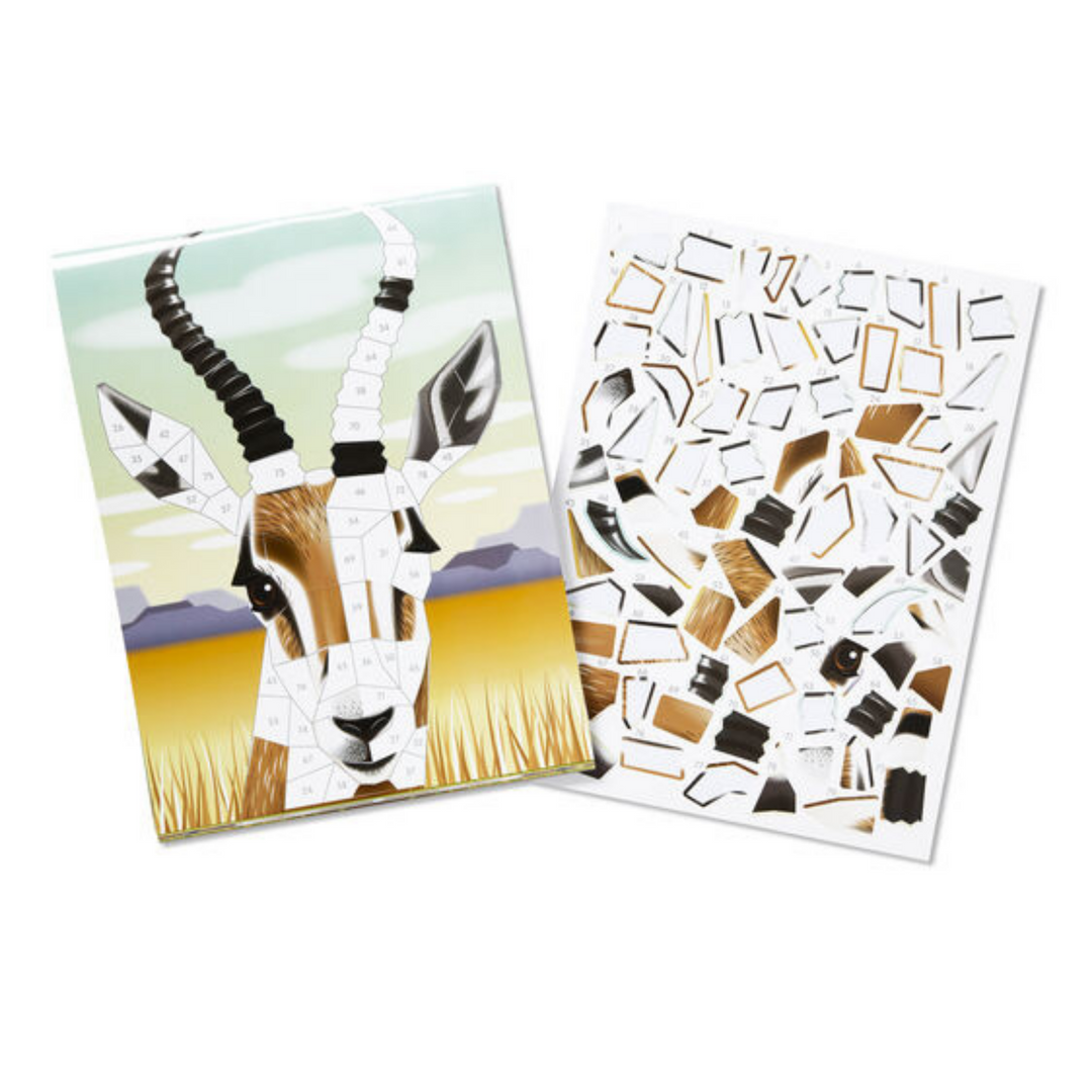 Melissa & Doug Mosaic Sticker Pad Safari | Merchants Homewares 