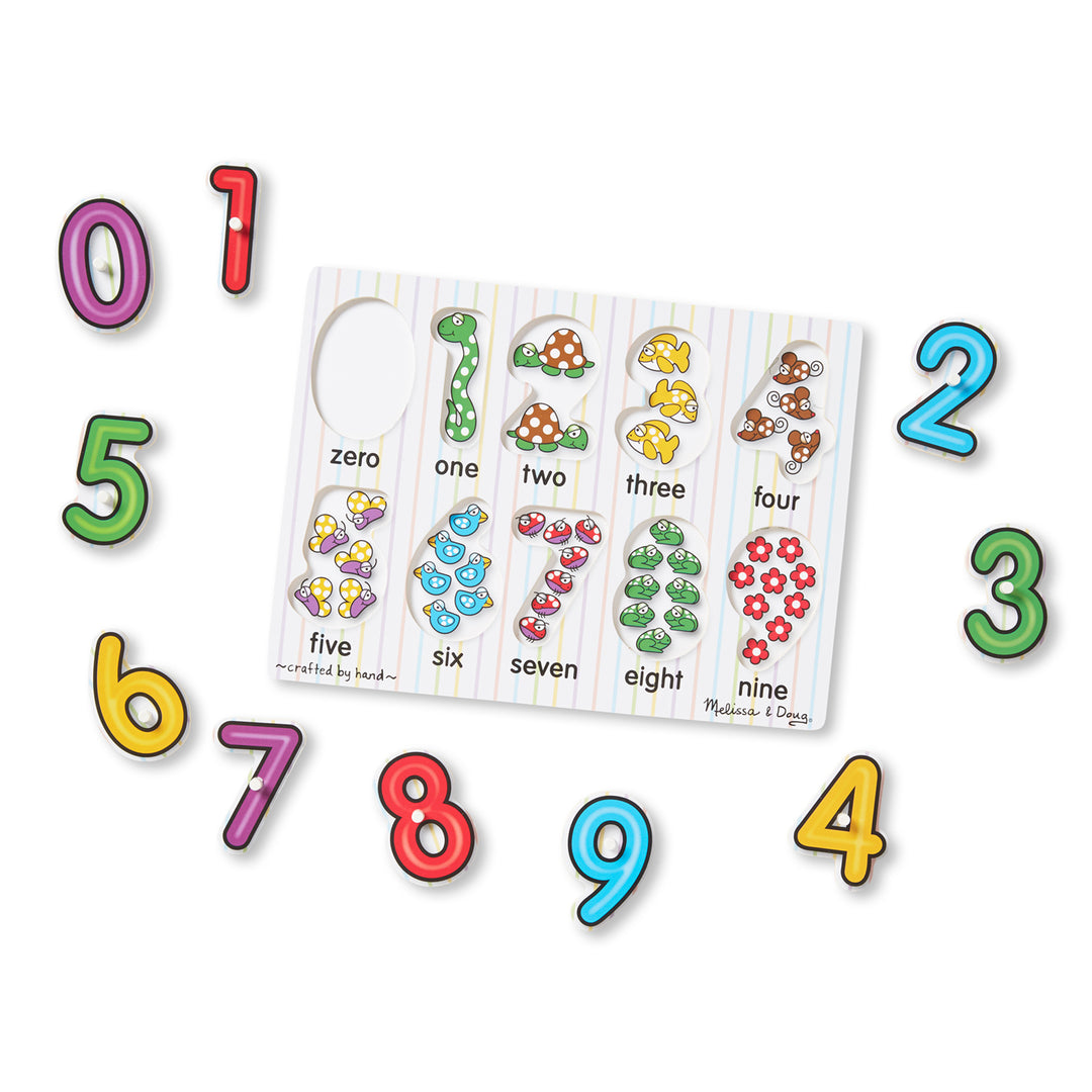 Melissa & Doug Numbers Puzzle | Merchants Homewares