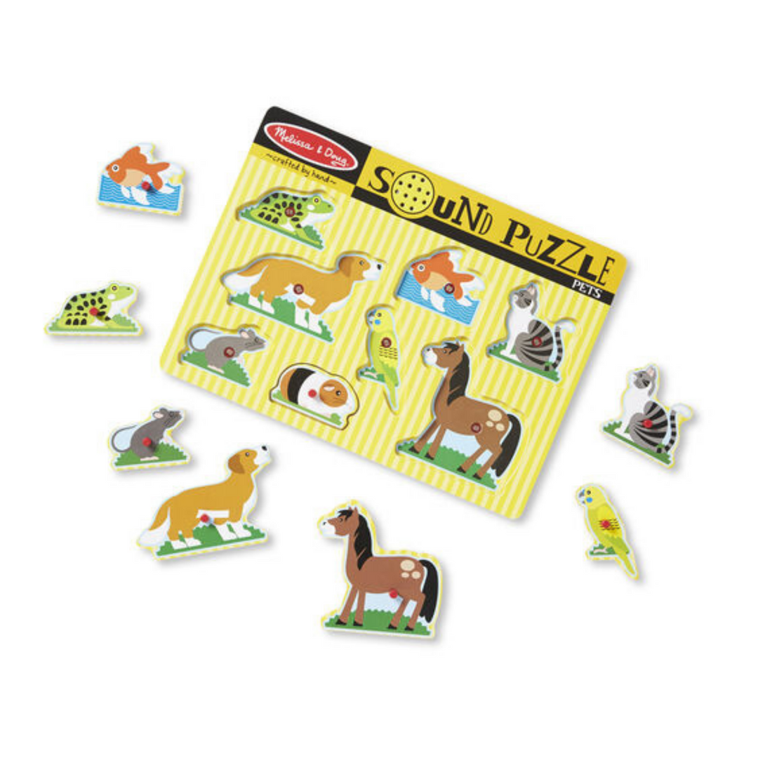 Melissa & Doug | Sound Puzzles | Pets | merchant Homewares