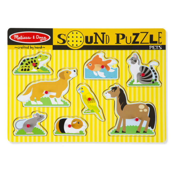 Melissa & Doug | Sound Puzzles | Pets | Merchant Homewares