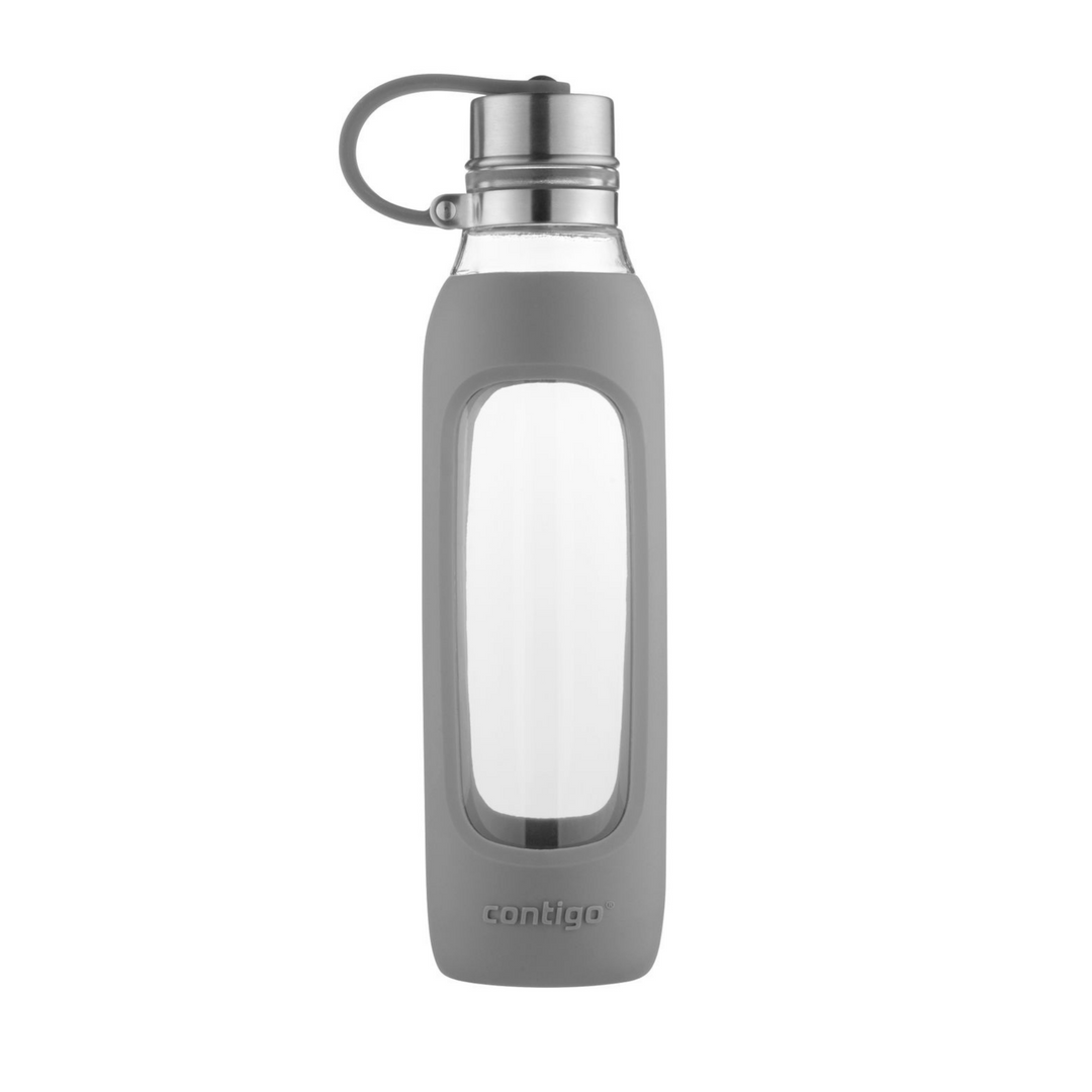 Merchant Homewares Contigo Purity Glass Water Bottle Smoke 591ml