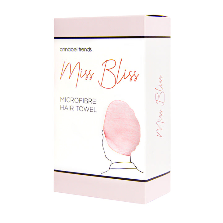 Miss Bliss Hair Towel Pink | Merchants Homewares