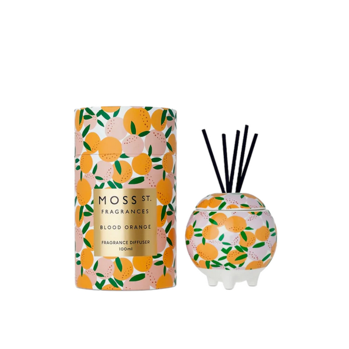 Moss St Blood Orange Ceramic Diffuser | Merchants Homewares