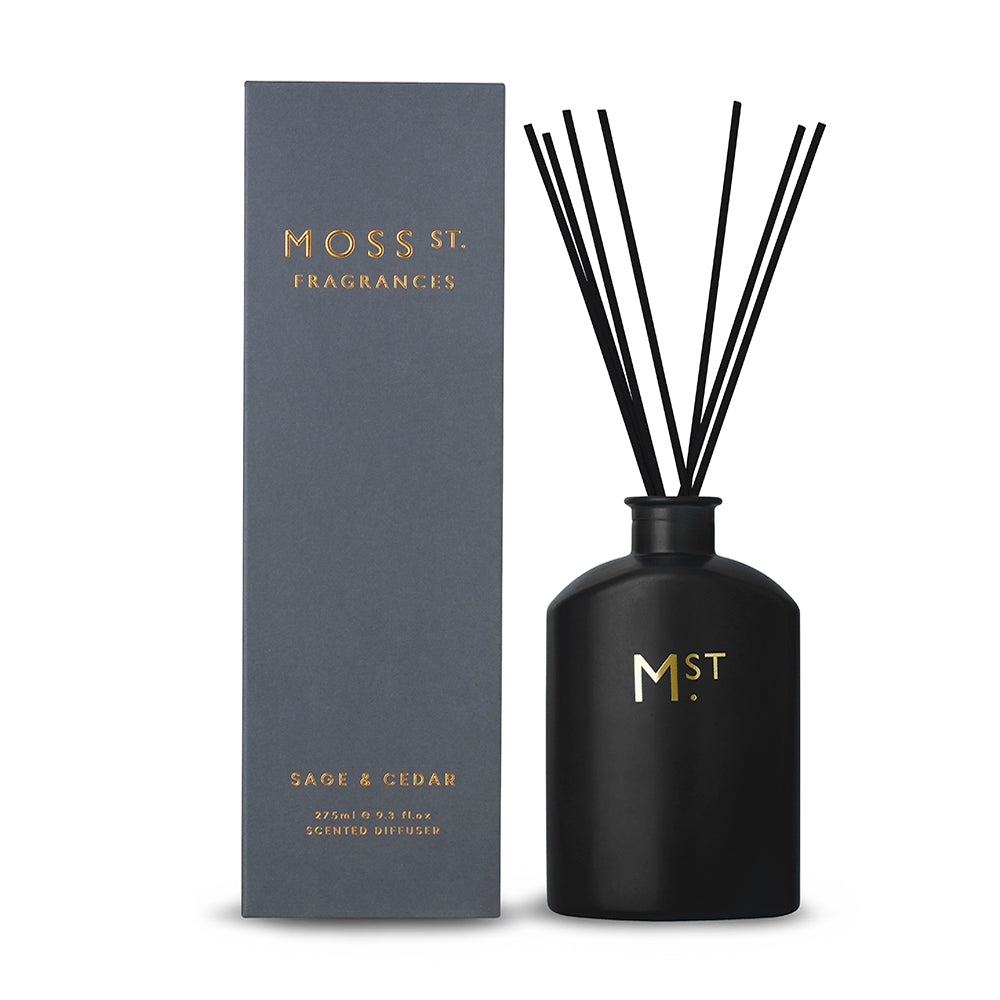 Moss St Sage & Cedar Diffuser 275ml | Merchants Homewares