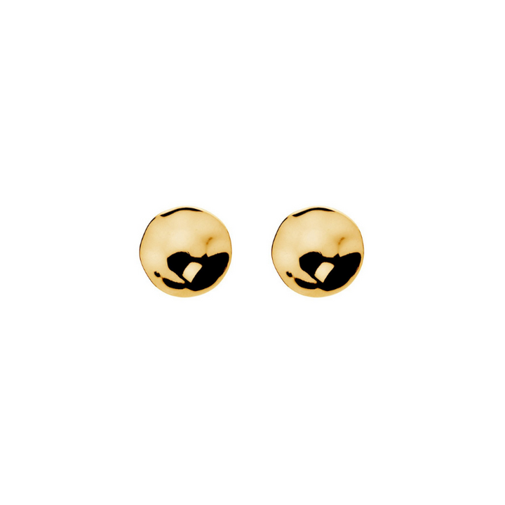 Najo Double Beat Studs Gold | Merchant Homewares