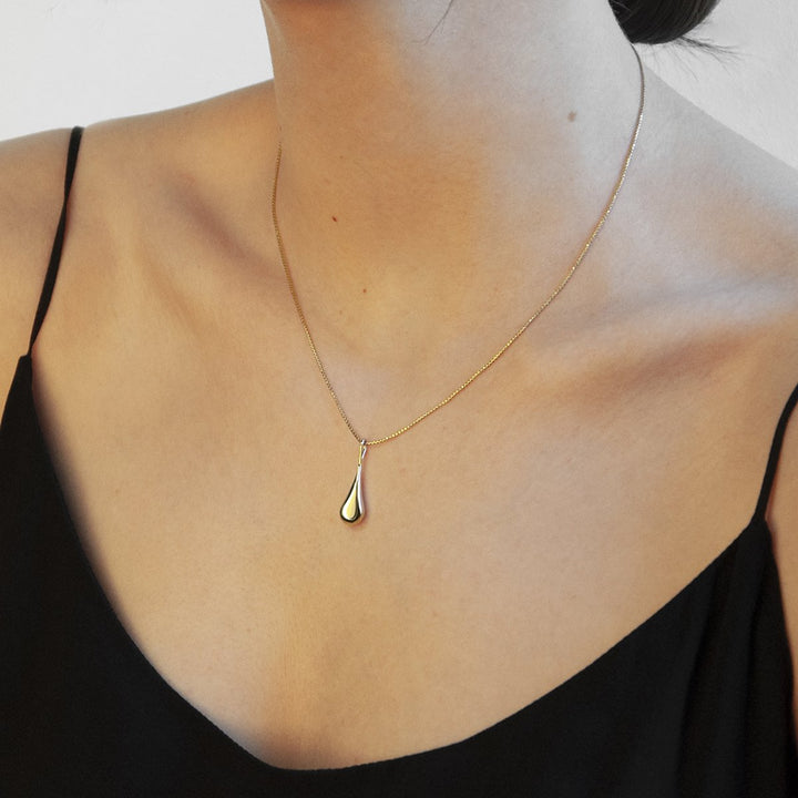 Najo My Silent Tears Necklace Gold lifestyle | Merchants Homewares 