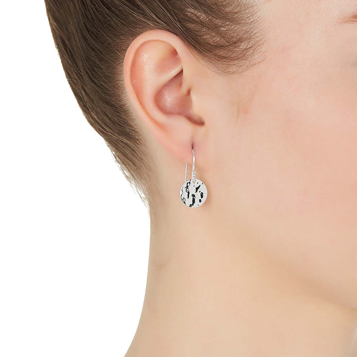 Najo Rabble Earrings Silver lifestyle | Merchants Homewares