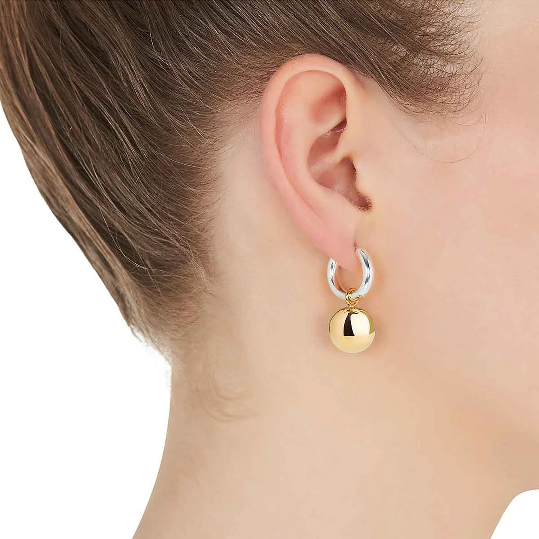 Najo Shayla Earrings Gold lifestyle | Merchant Homewares 