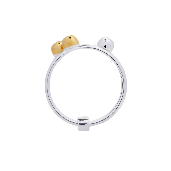 Najo Shimmy Yell/Sill 3 Band Ring | Merchants Homewares