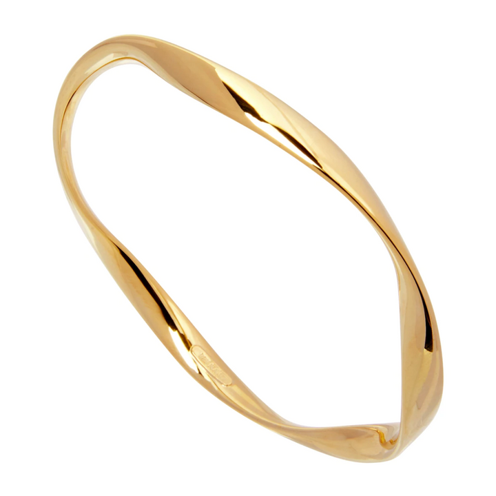 Najo Yellow Gold Garden of Eden Bangle Large | Merchants Homewares