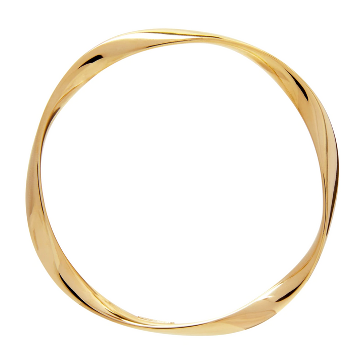 Najo Yellow Gold Garden of Eden Bangle Large | Merchants Homewares