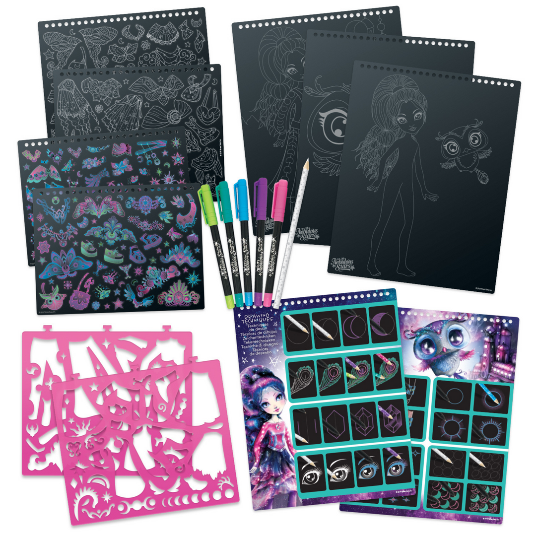Nebulous Stars Eclipsia's Creative Sketchbook Black | Merchants Homewares 