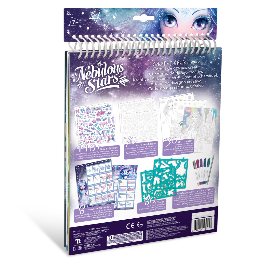 Nebulous Stars Iceana's Creative Foil Sketchbook | Merchants Homewares 