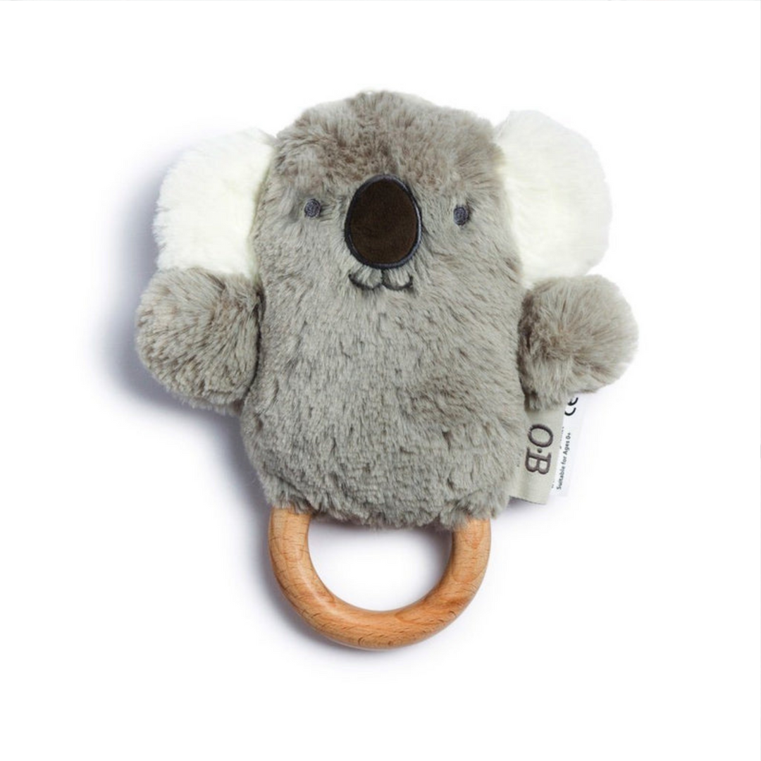 O.B Designs | Kelly Koala Soft Rattle Toy  | Merchant Homewares