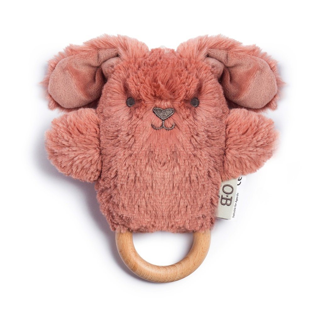 O.B. Designs Soft Rattle Toy Bella Bunny | Merchants Homewares