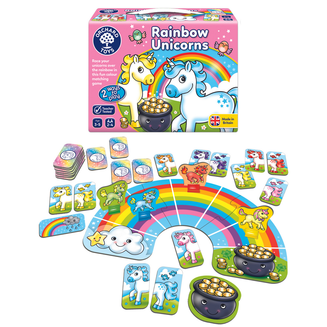 Orchard Games Rainbow Unicorns | Merchants Homewares 