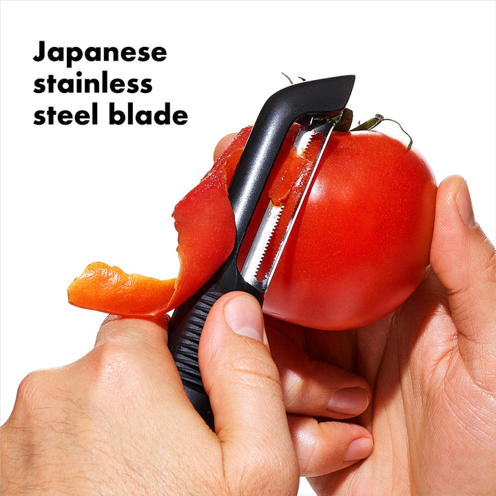 Oxo Good Grips Serrated Peeler Lifestyle | Merchants Homewares