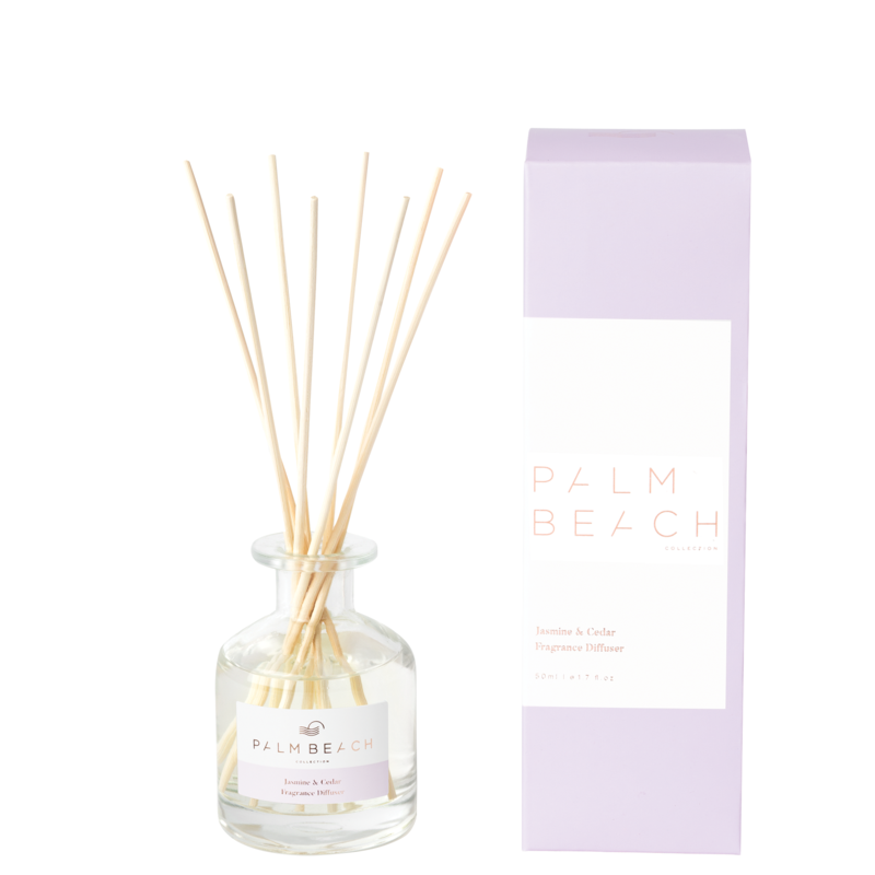 Palm Beach Jasmine And Cedar Mini Diffuser | Merchants Homewares