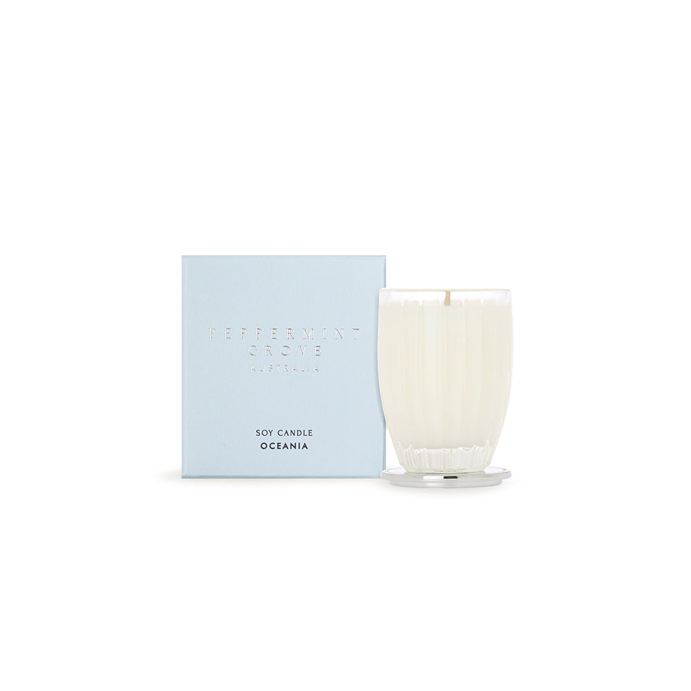 Peppermint Grove Small Soy Candle 60g Oceania | Merchants Homewares 
