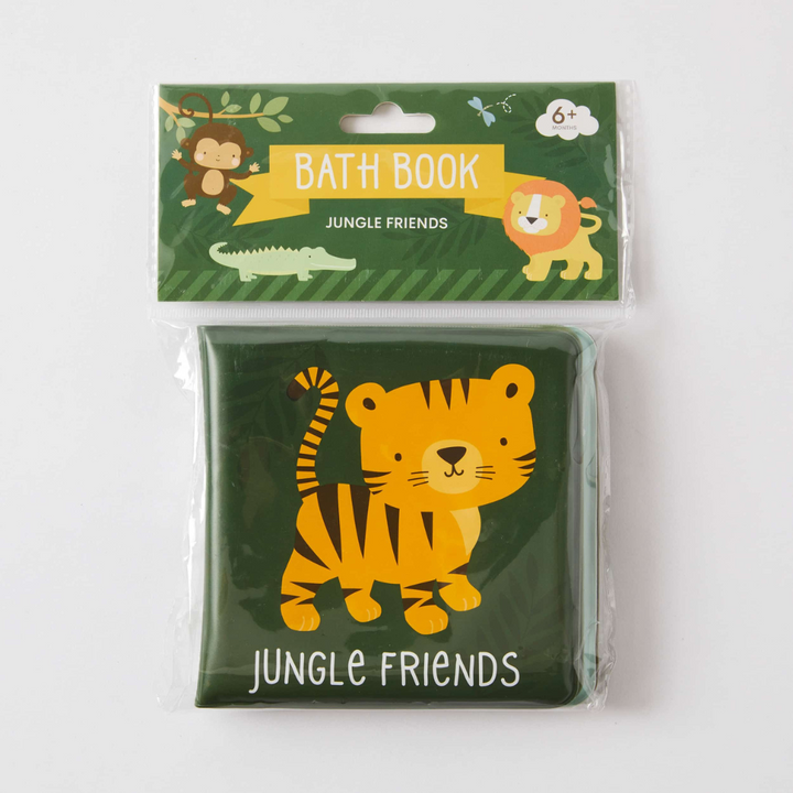 Pilbeam A Little Lovely Company Jungle Friends Bath Book Packaged | Merchants Homewares