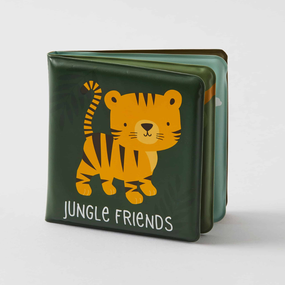 Pilbeam A Little Lovely Company Jungle Friends Bath Book | Merchants Homewares