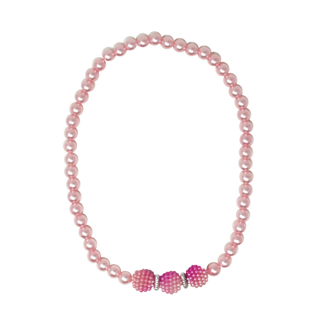 Pink Poppy | Pearl Bubble Necklace | Pink | Merchant Homewares