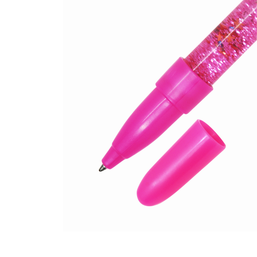 Pink Poppy Rainbow Glitter Water Pen Close Up | Merchants Homewares