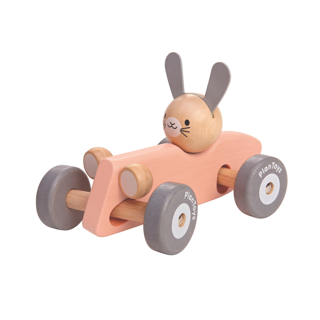 Plan Toys Bunny Racing Car | Merchants Homewares 