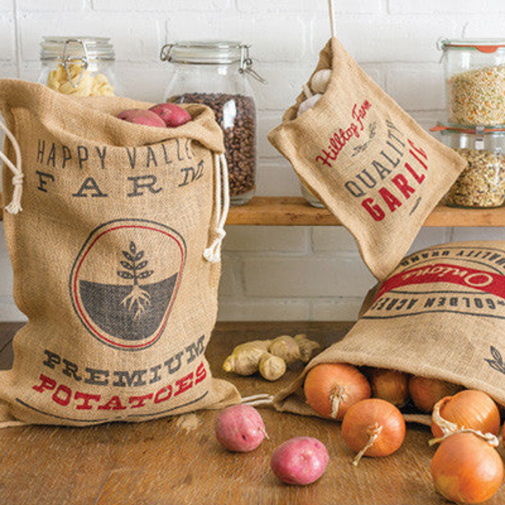 RetroKitchen Produce Sack Onion | Merchants Homewares