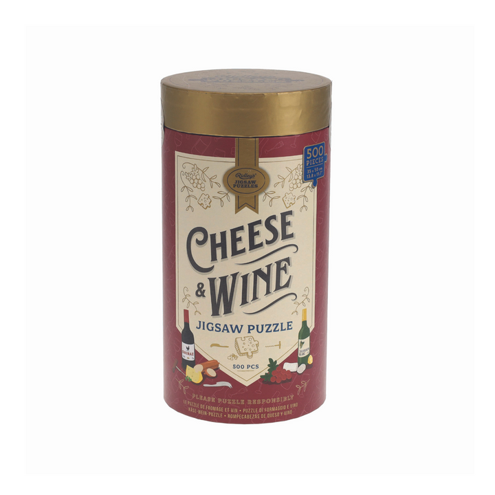 Ridley's Games Cheese & Wine Puzzle 500pc | Merchants Homewares