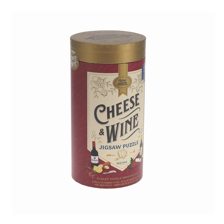 Ridley's Games Cheese & Wine Puzzle 500pc | Merchants Homewares