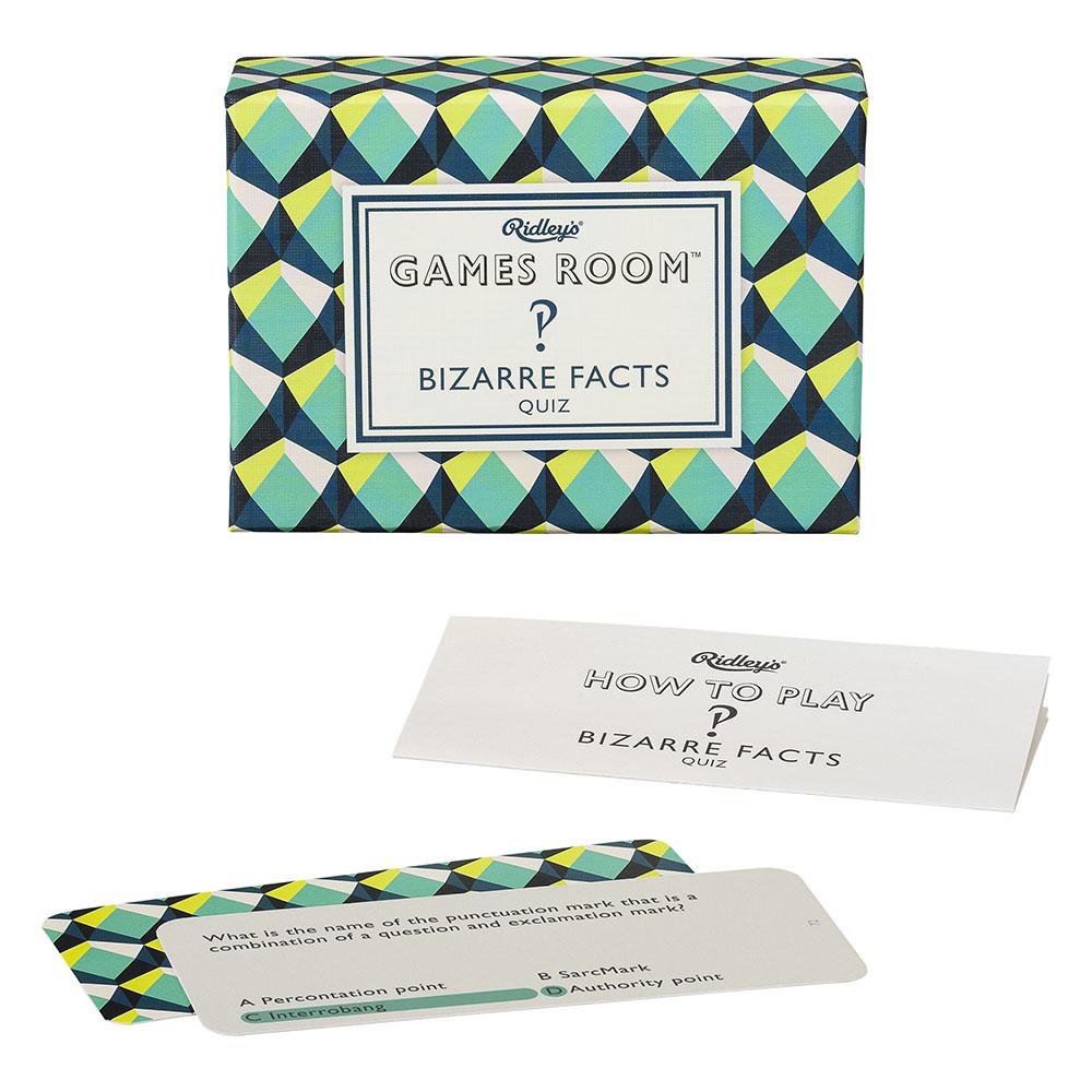 Ridley's Games Room Bizarre Facts Trivia Quiz | Merchants Homewares