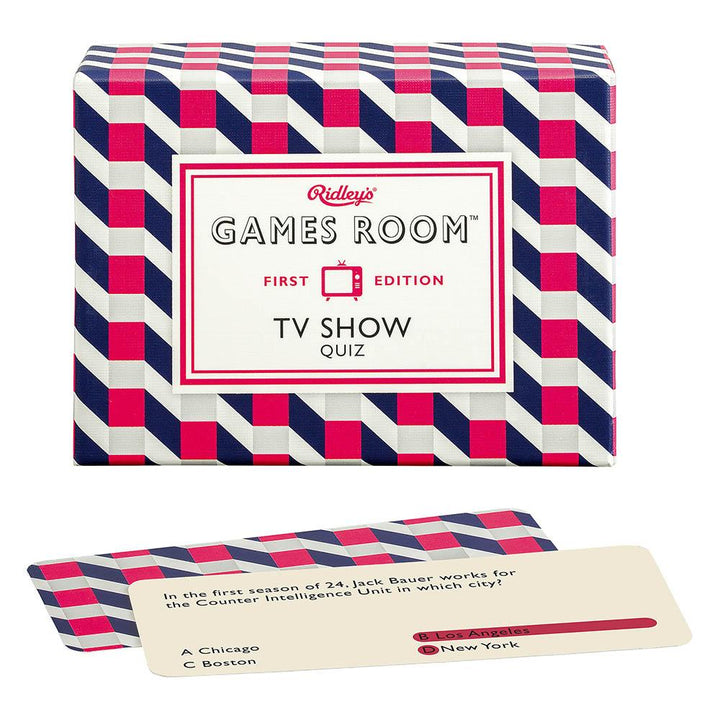 Ridley's Games Room TV Show Trivia Quiz | Merchants Homewares