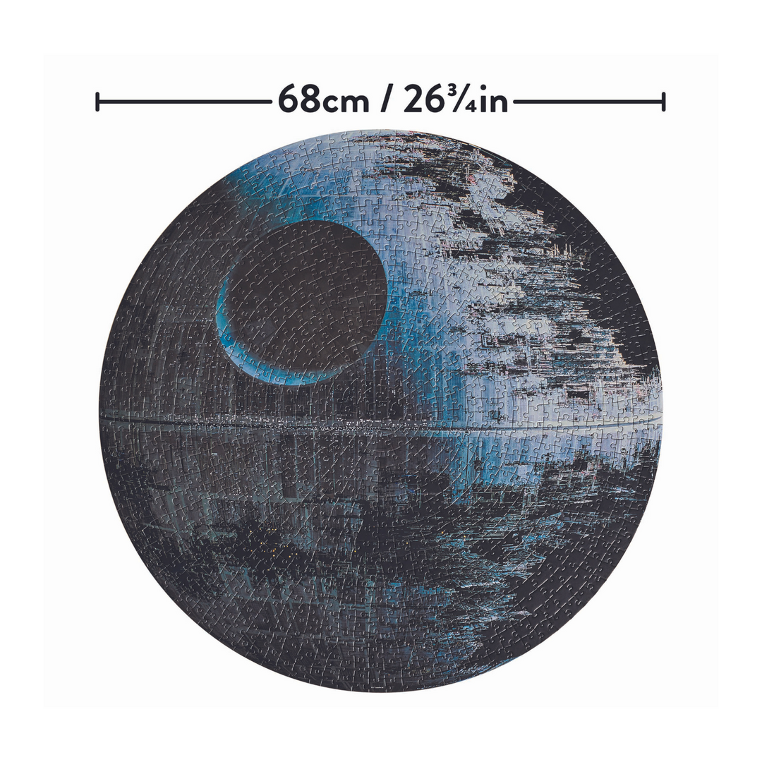 Ridley's Games Star Wars Death Star Puzzle 1000pc Completed Puzzle Size | Merchants Homewares