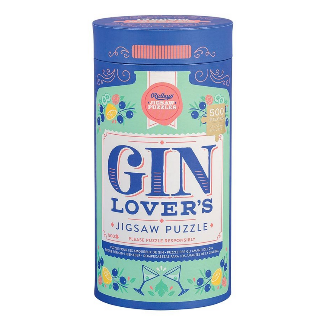 Ridley's Games Gin Lover's Puzzle 500pc packaged | Merchants Homewares