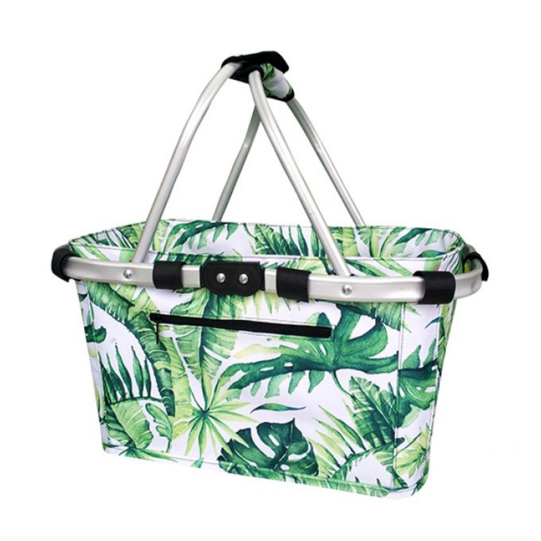 SACHI TWO HANDLE CARRY BASKET - JUNGLE LEAF MERCHANTS HOMEWARES