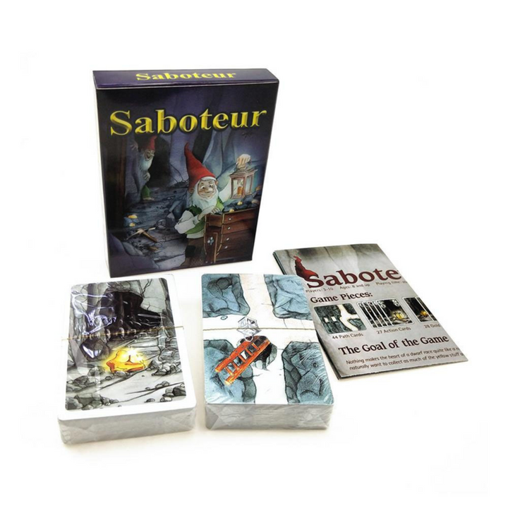 Saboteur Game open and packaged | Merchants Homewares