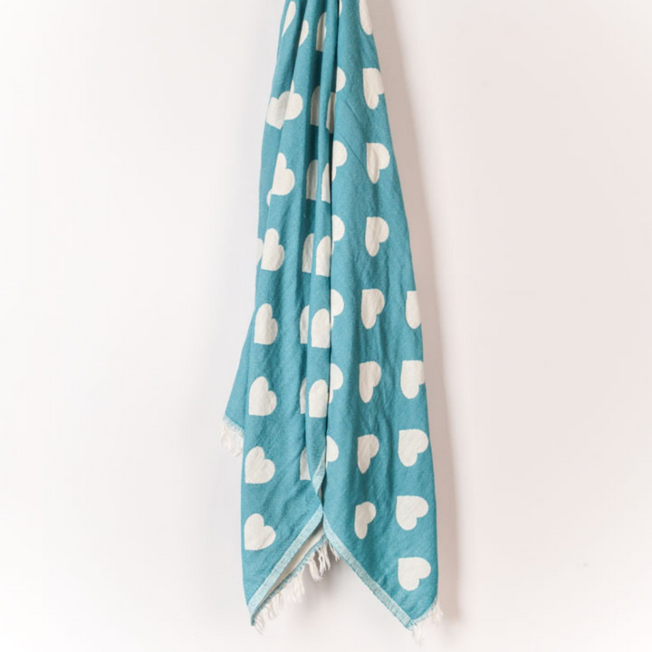 Seven Seas | Premium  Range | Hearts | Marine Mint | Merchant Homewares